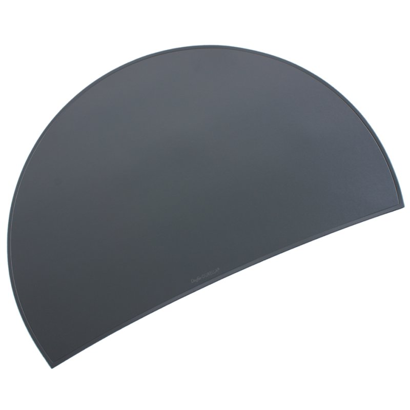 Läufer DURELLA Rondo sous-main de bureau, bleu adriatique, 735×482 mm